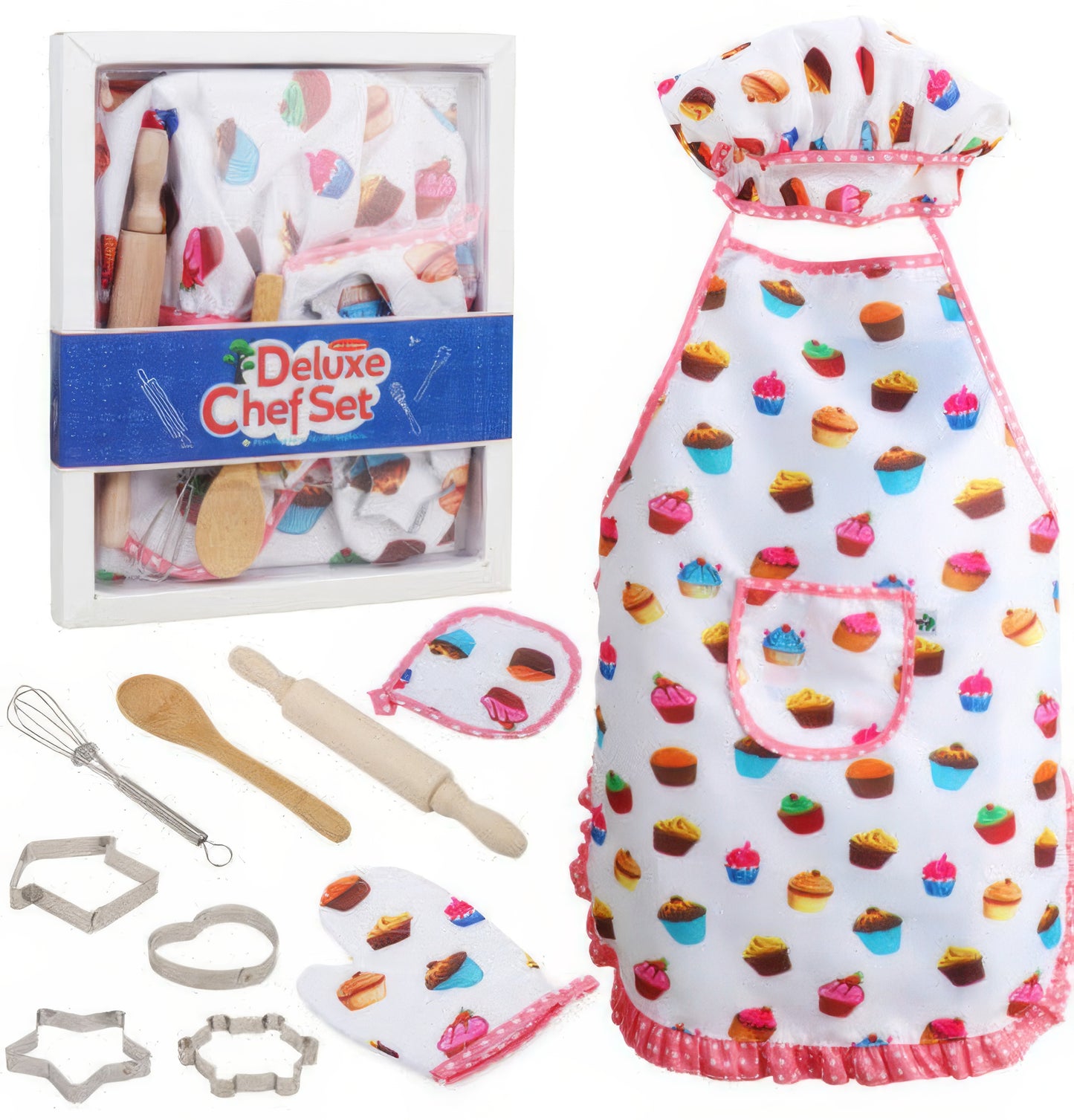 Fun Kids Baking Set - A Safe, Creative Baking Set for Kids