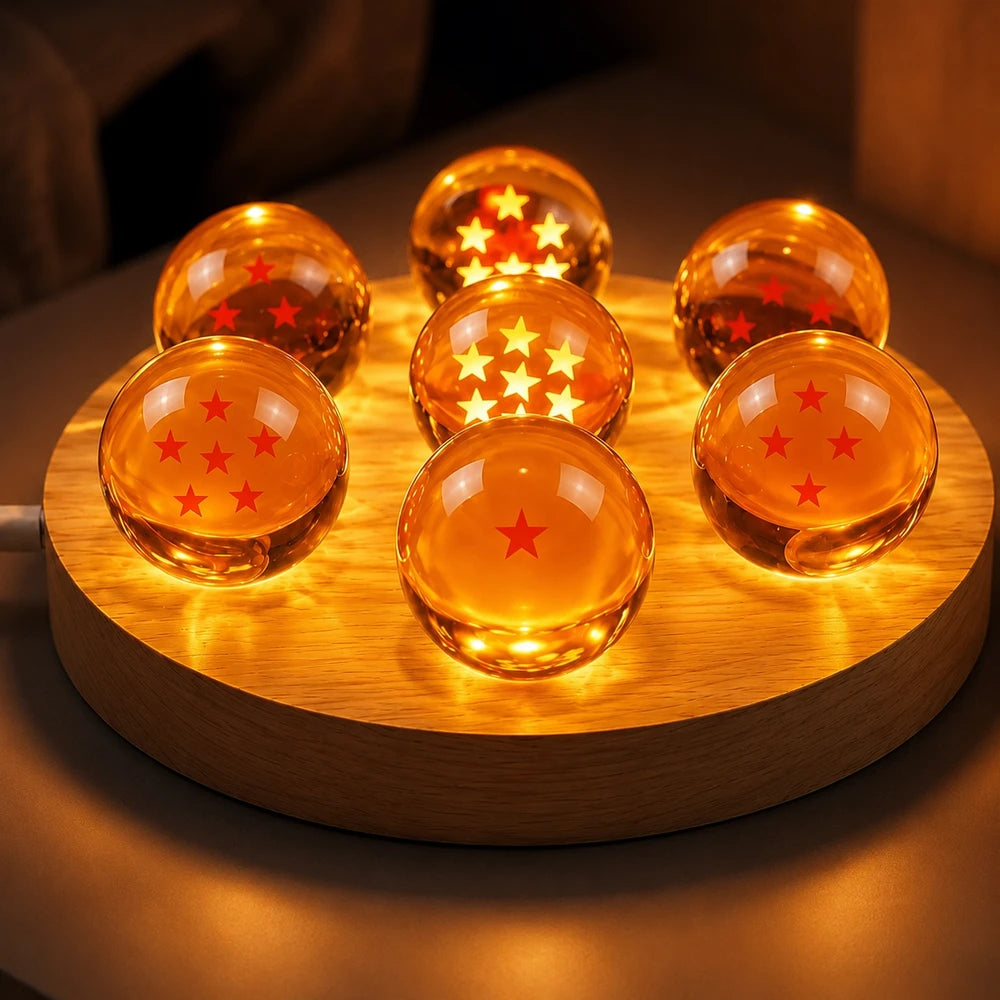 Anime LED Crystal Ball Lamp