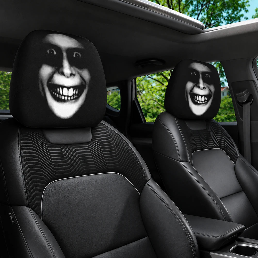 Smiley Face Car Pillowcase