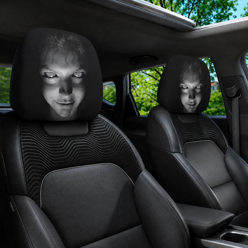 Smiley Face Car Pillowcase