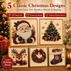 Christmas Pearl Diamond Painting Kit with Frame