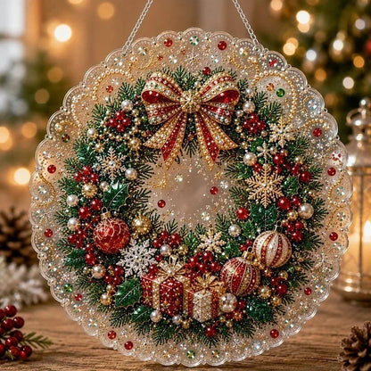 DIY Christmas Pearl Diamond Ornament Kit