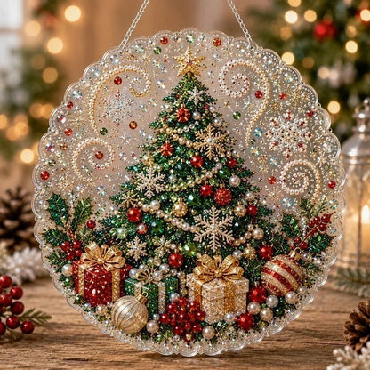 DIY Christmas Pearl Diamond Ornament Kit