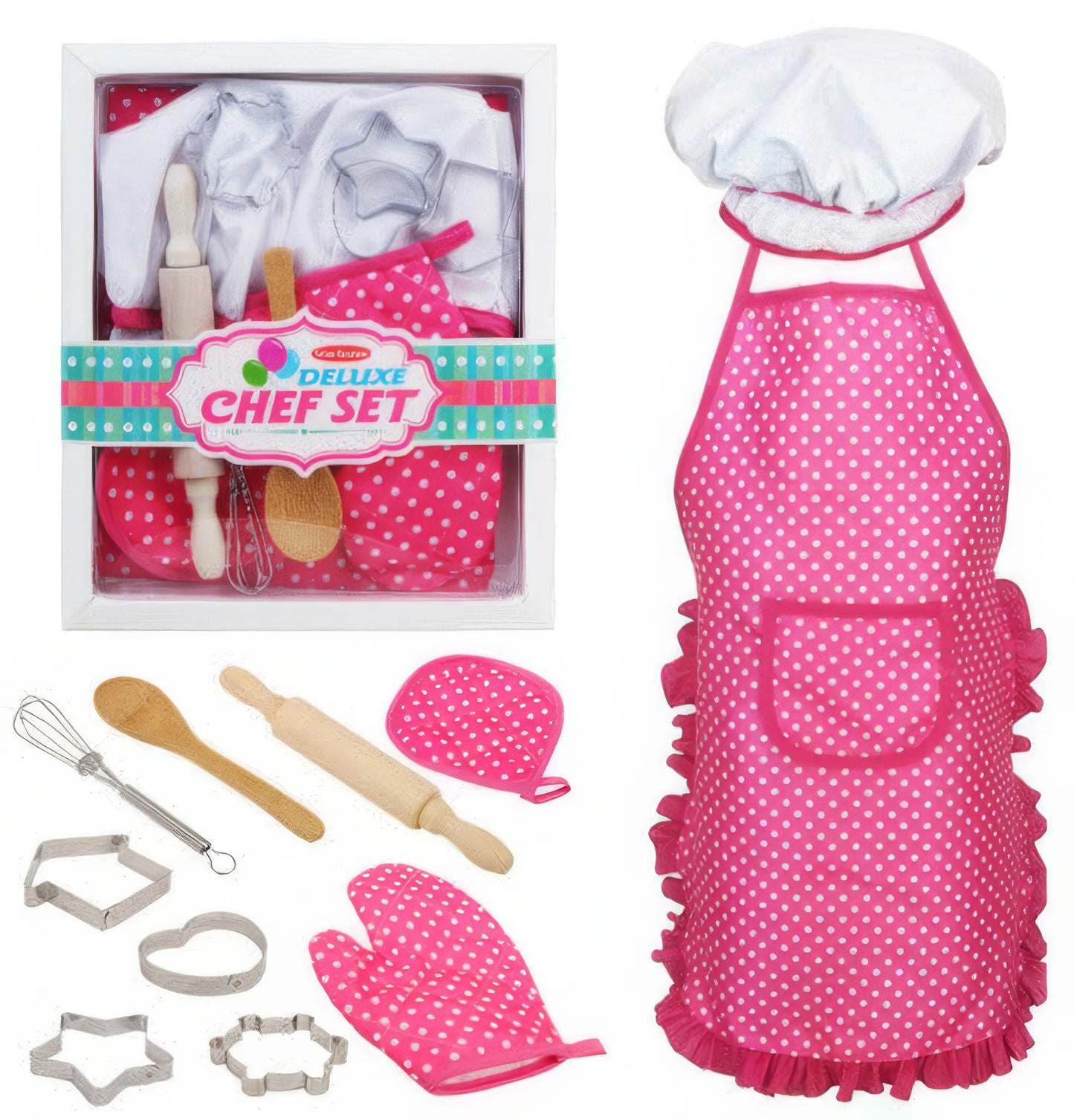 Fun Kids Baking Set - A Safe, Creative Baking Set for Kids