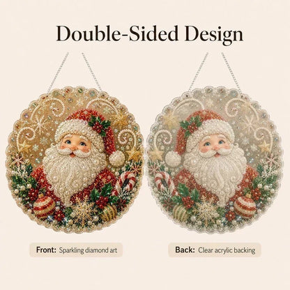 DIY Christmas Pearl Diamond Ornament Kit