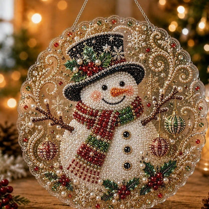DIY Christmas Pearl Diamond Ornament Kit