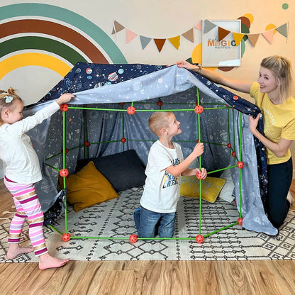 Kids' Creative Fort Building Kit - Fun & Imaginative Fort Building Set