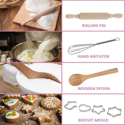 Fun Kids Baking Set - A Safe, Creative Baking Set for Kids