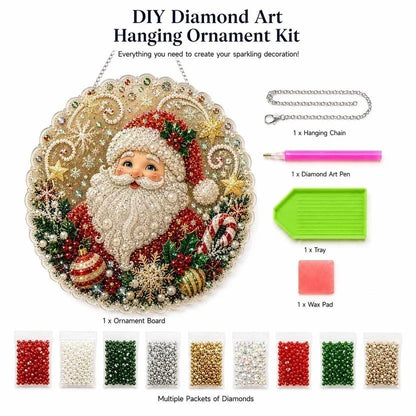 DIY Christmas Pearl Diamond Ornament Kit