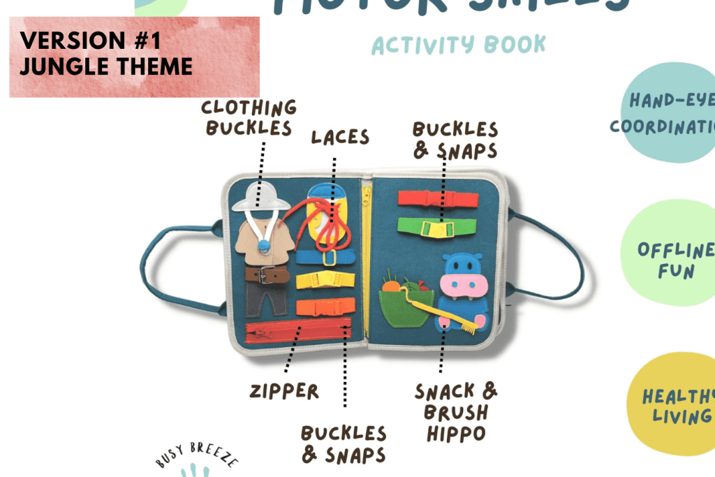 Busy Book - Felt Activity Book