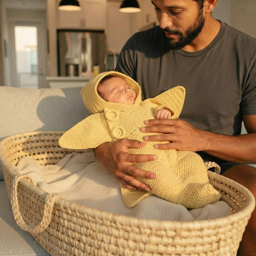 Handmade Crochet Star Suit