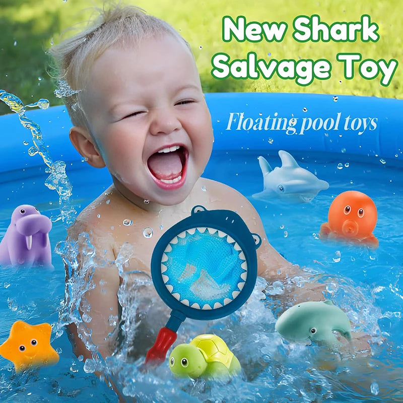 🐠Floating Ocean Bath Toys Set 🐳